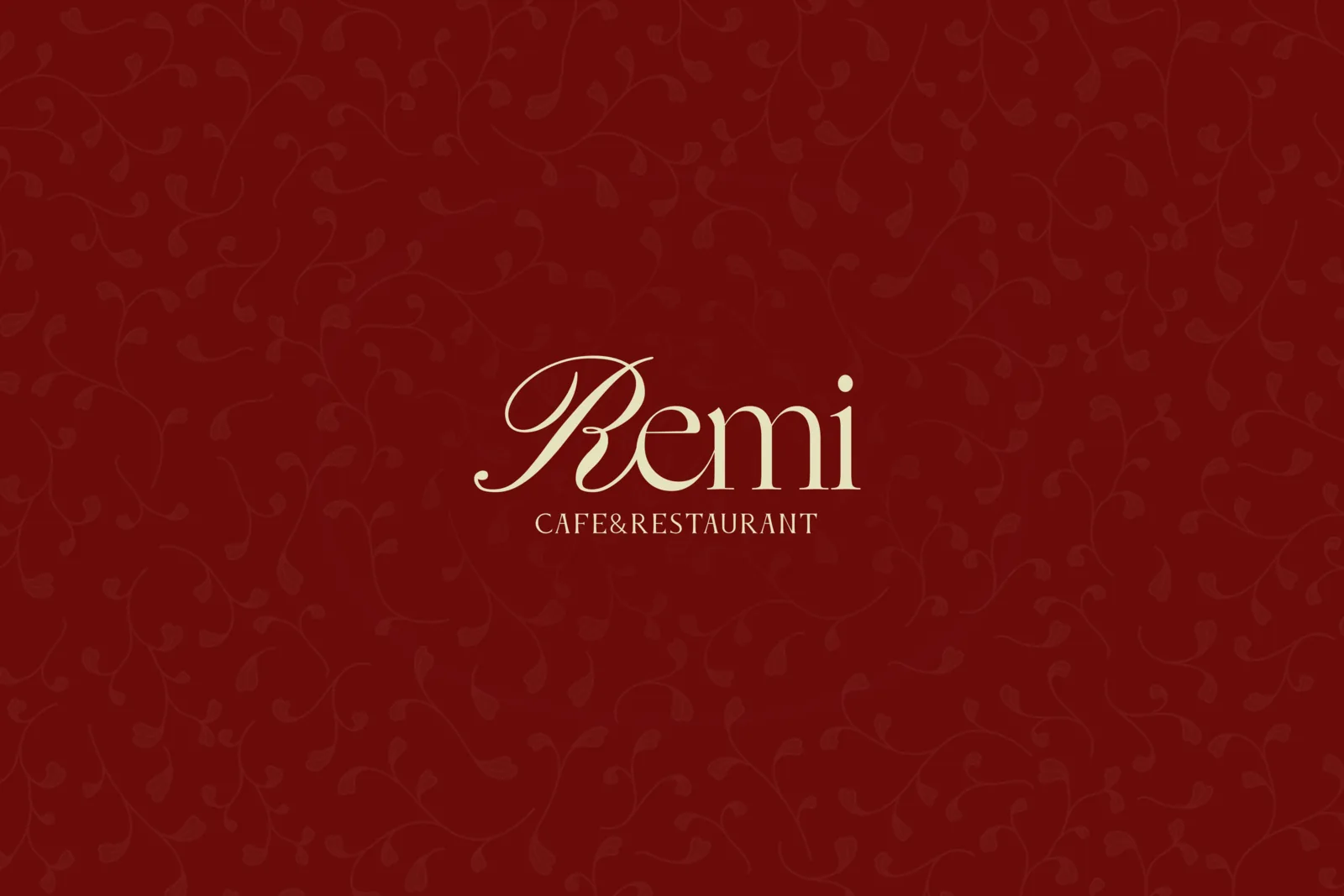 Remi — меню